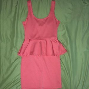 Peplum Party Dress